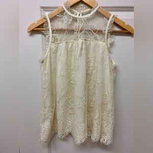 Lace blouse size small